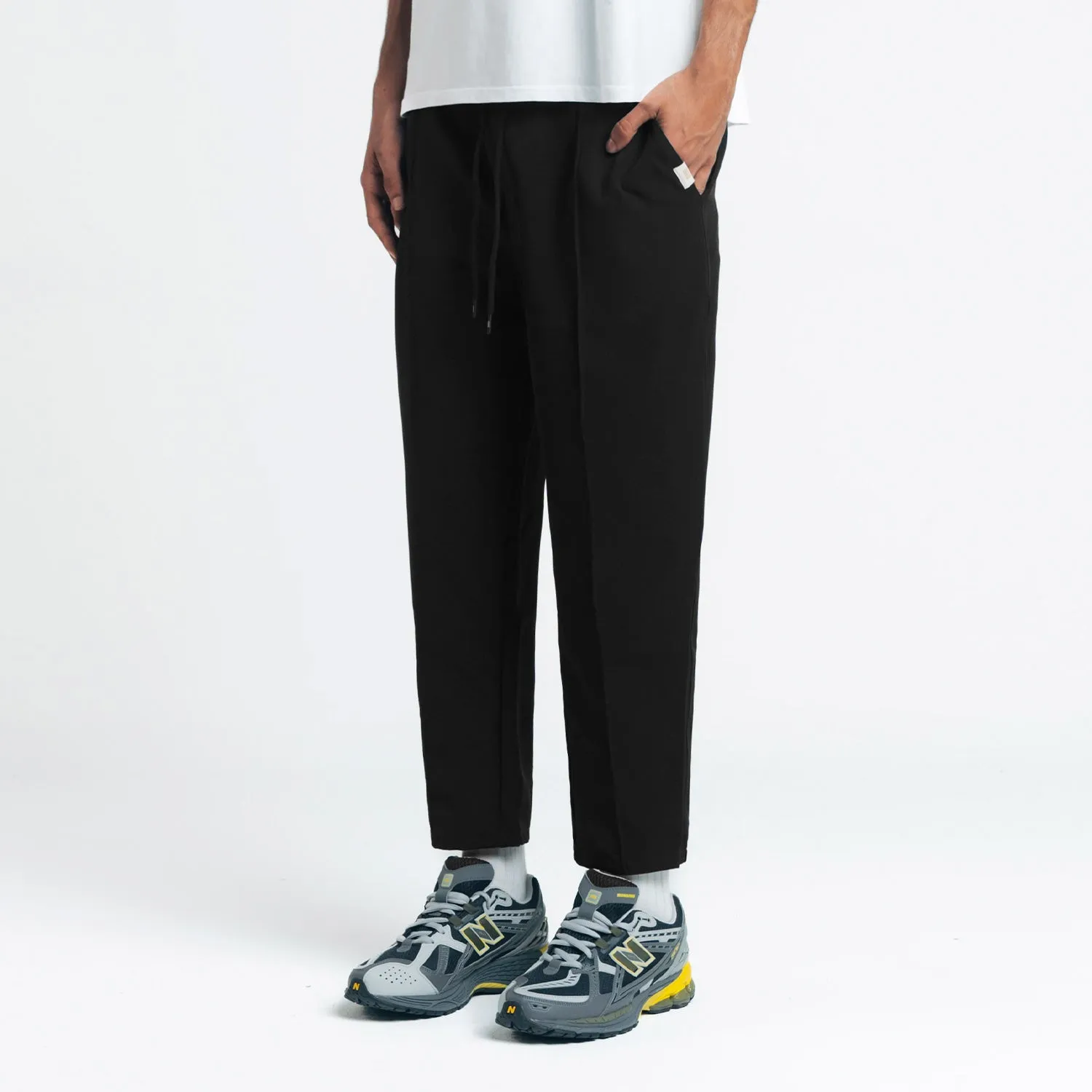Slim Ankle Pants - Black