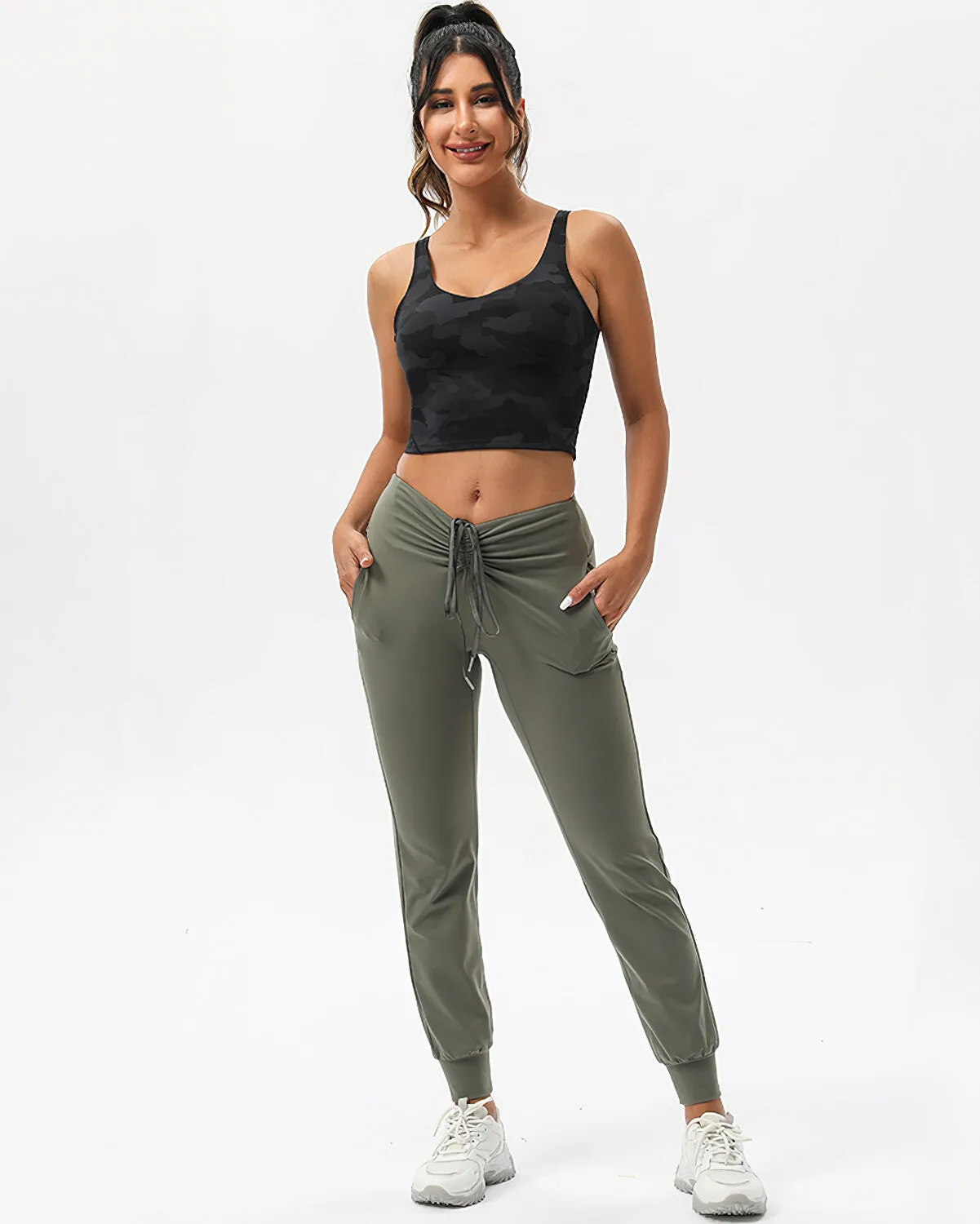 Sophie Jogger Pants - Green