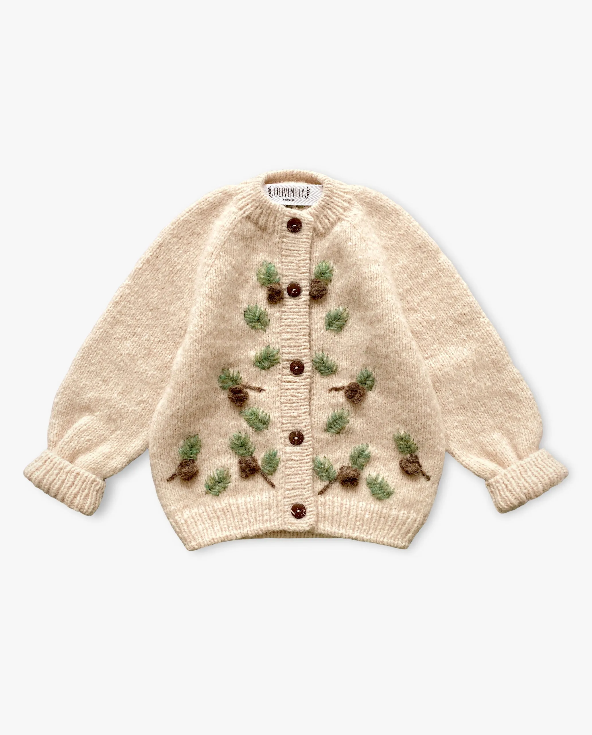 Spruce cardigan | Wheat
