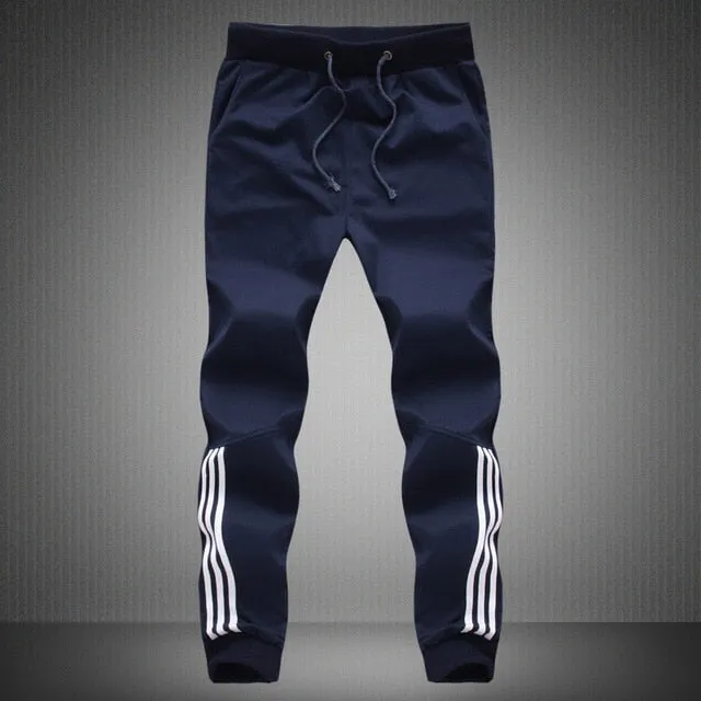 Striped Slim Fitted Pants