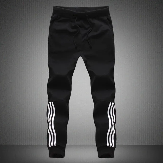 Striped Slim Fitted Pants