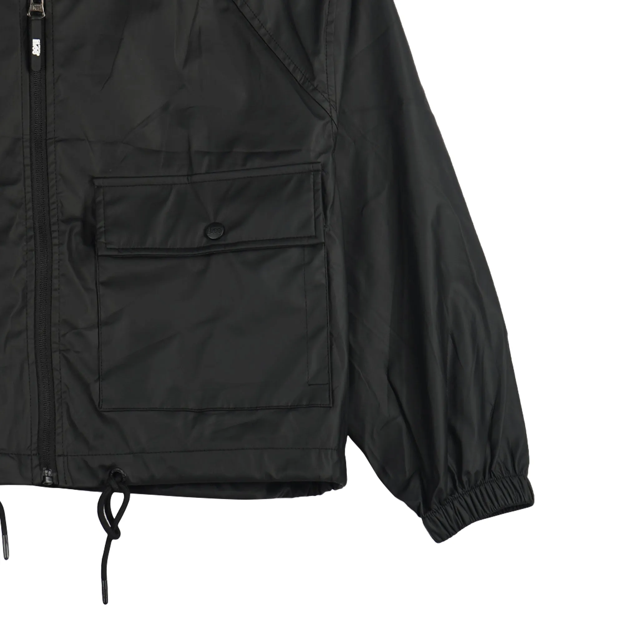 Stylistic Mr. Lee Ladies Basic Bomber Jacket Crop Trendy Fashion High Quality Apparel Comfortable Casual Jacket for Women 133459 (Black)