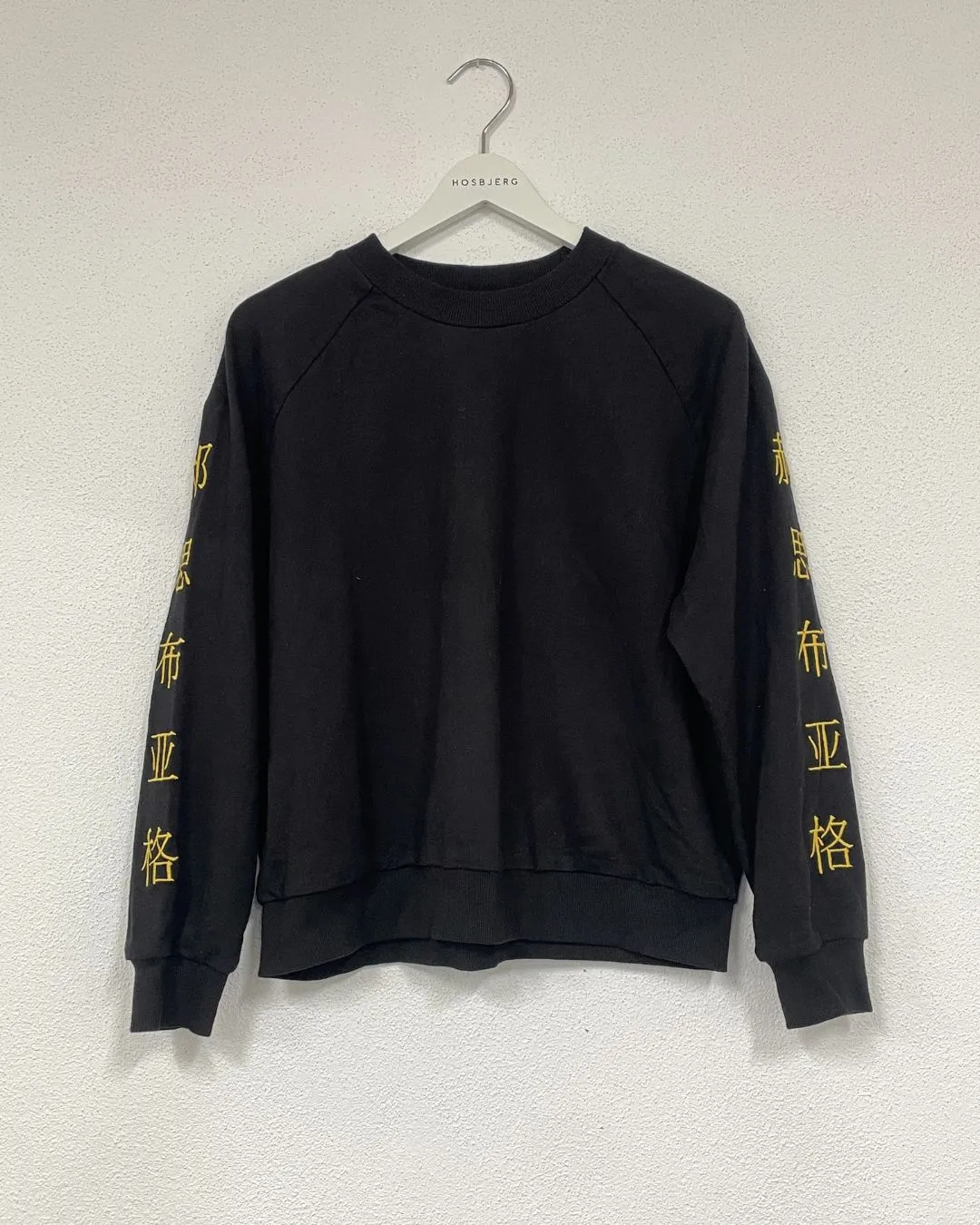 Sweatshirt with embroidery details on sleeve