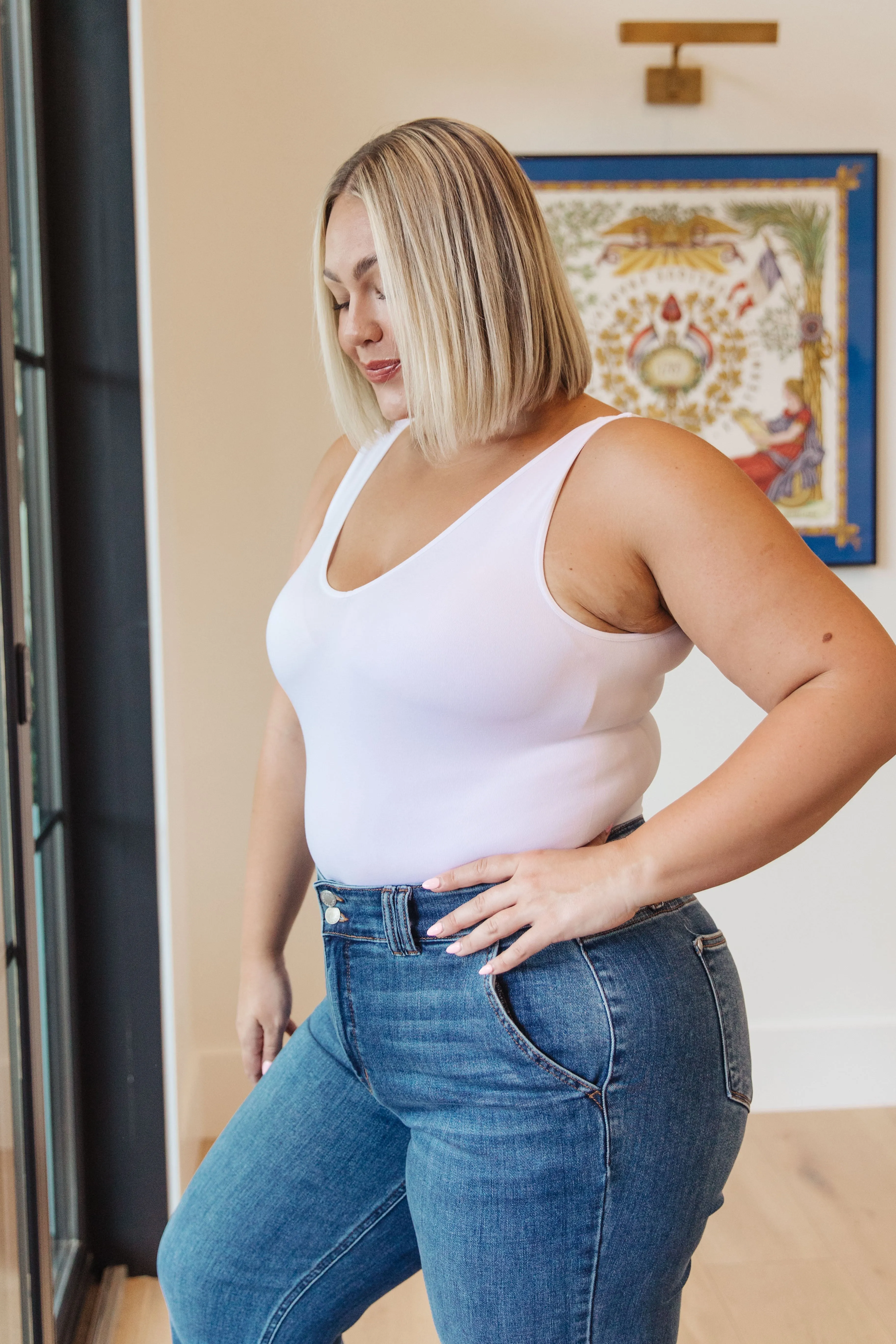 The Basics Bodysuit, White