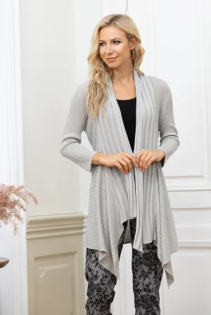 Two Way Wear Lurex Cardigan
