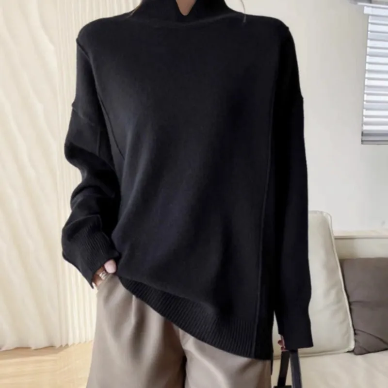 Vigdís | Women's Fall Knit Sweater - Classic & Stylish