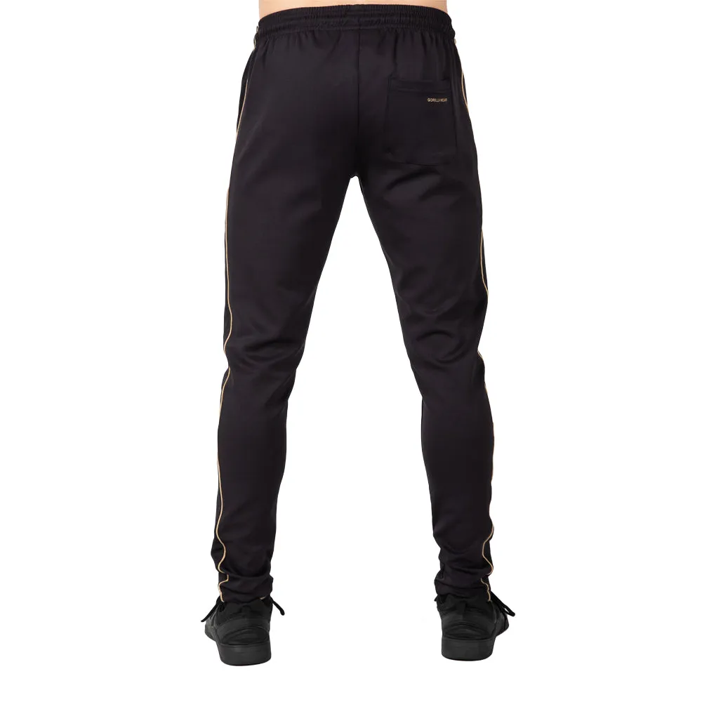 Wenden Track Pants - Black/Gold