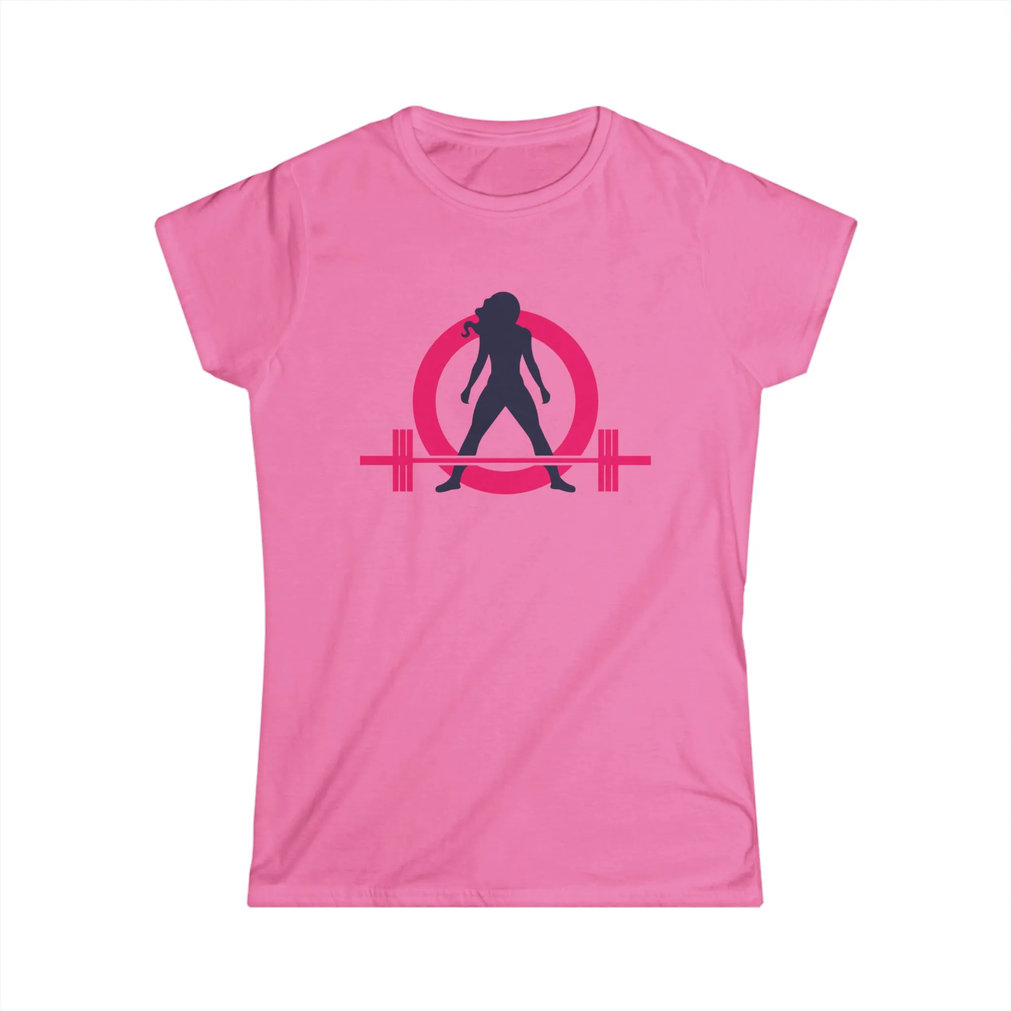 Women's Softstyle Tee - Classic Light Logo - Plain Back