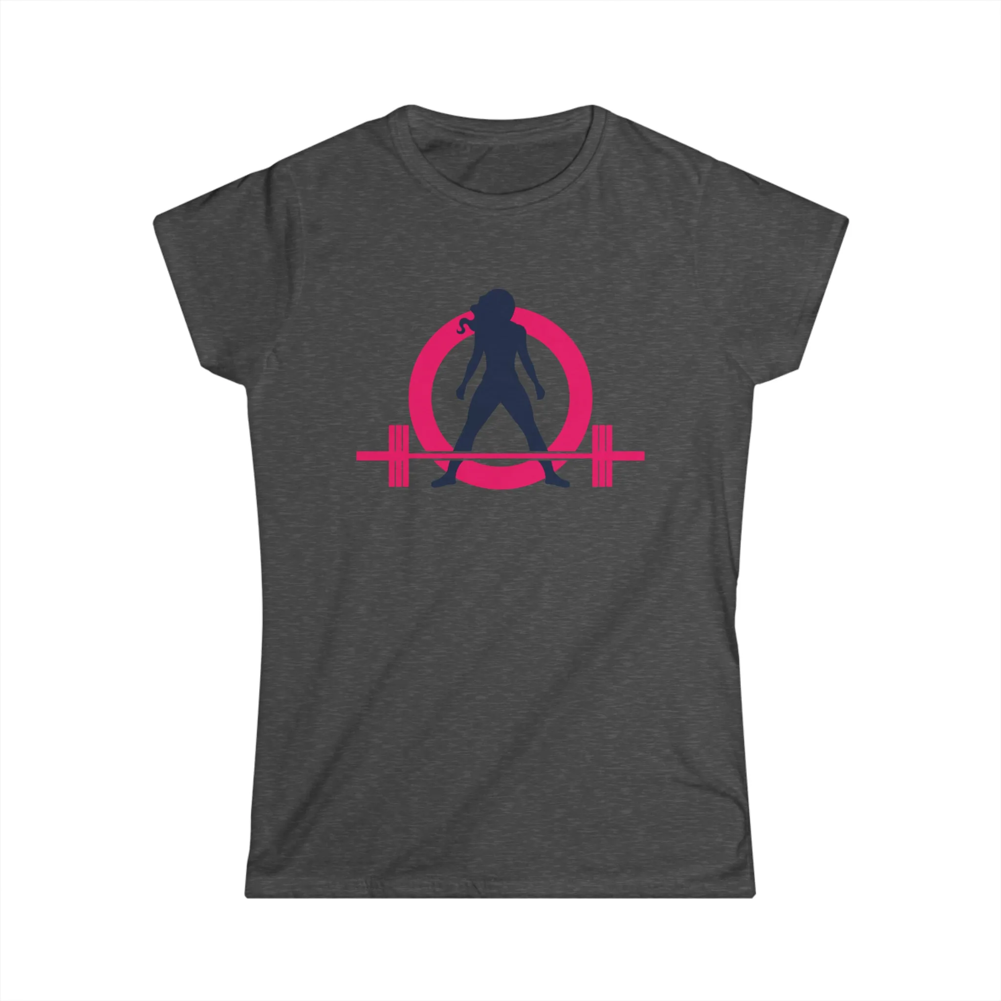 Women's Softstyle Tee - Classic Light Logo - Plain Back