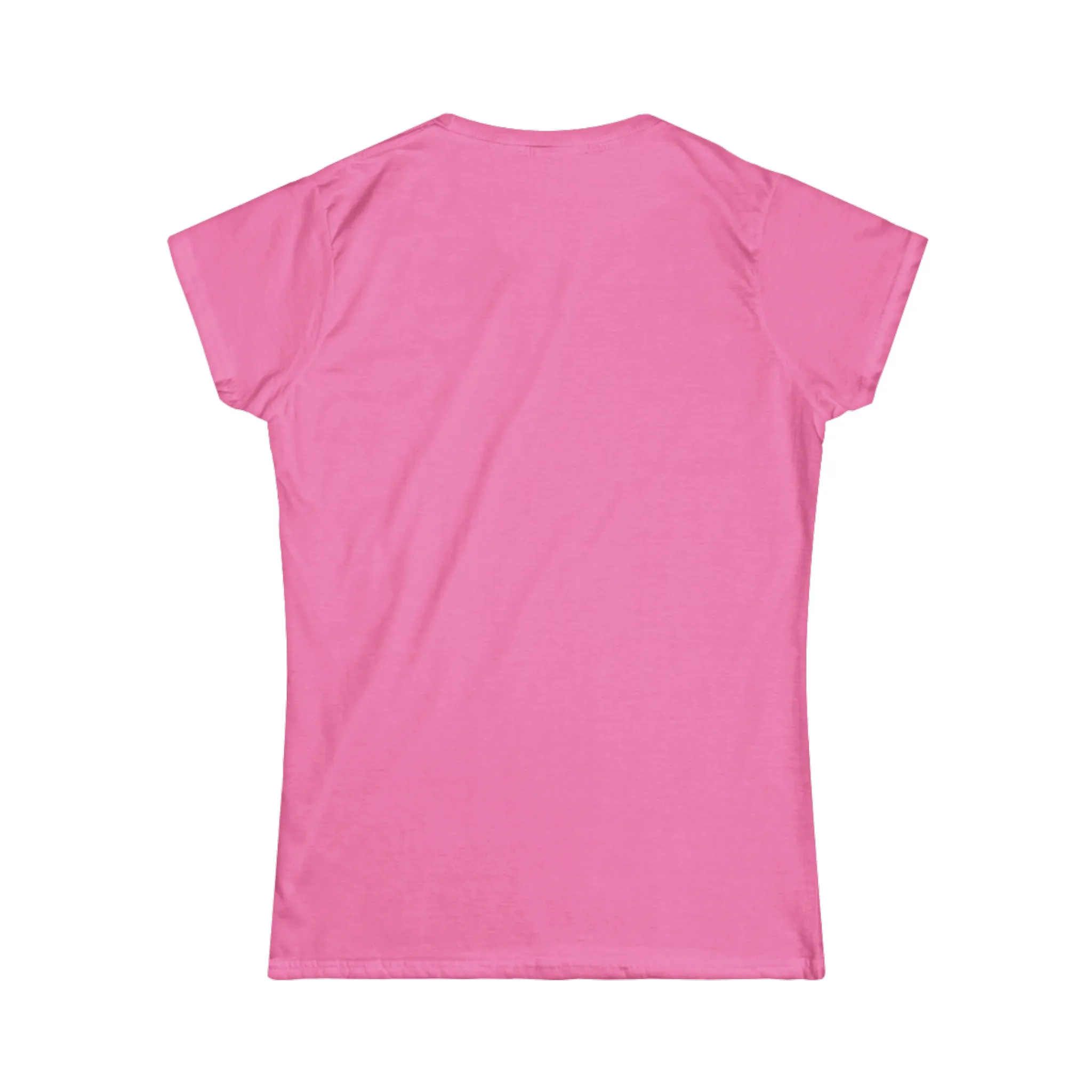 Women's Softstyle Tee - Classic Light Logo - Plain Back