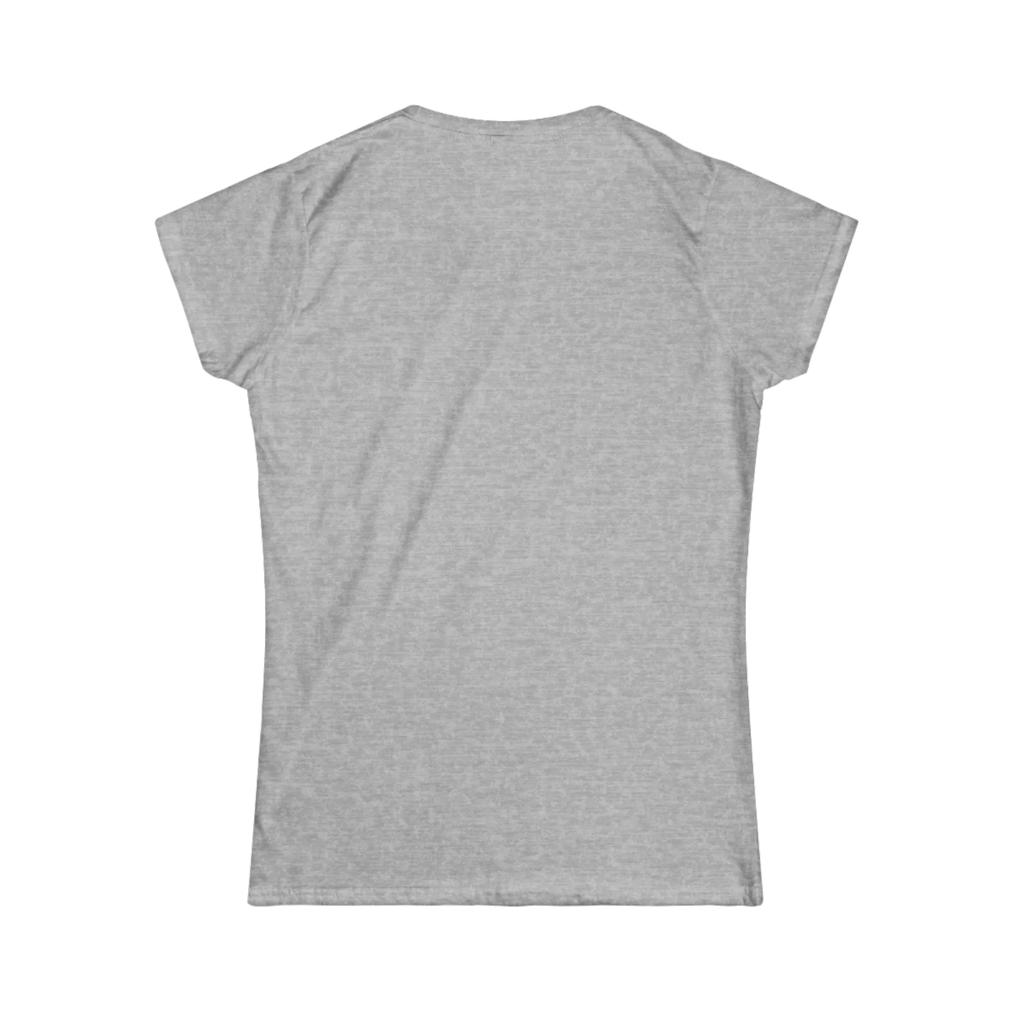 Women's Softstyle Tee - Classic Light Logo - Plain Back