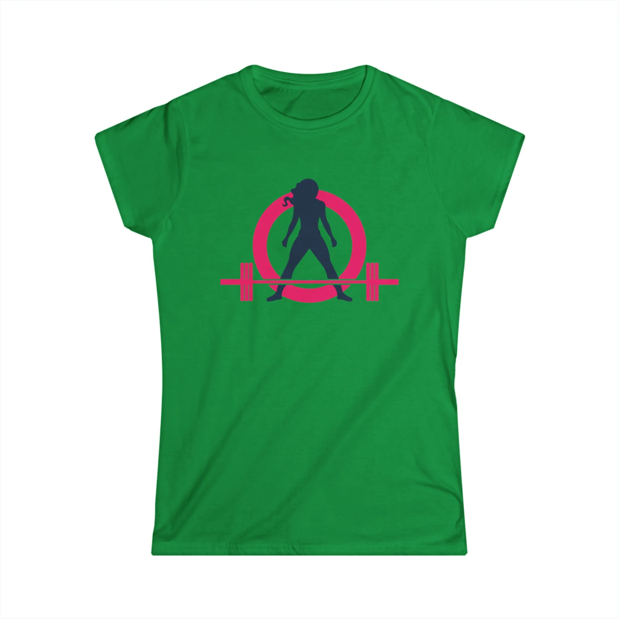 Women's Softstyle Tee - Classic Light Logo - Plain Back