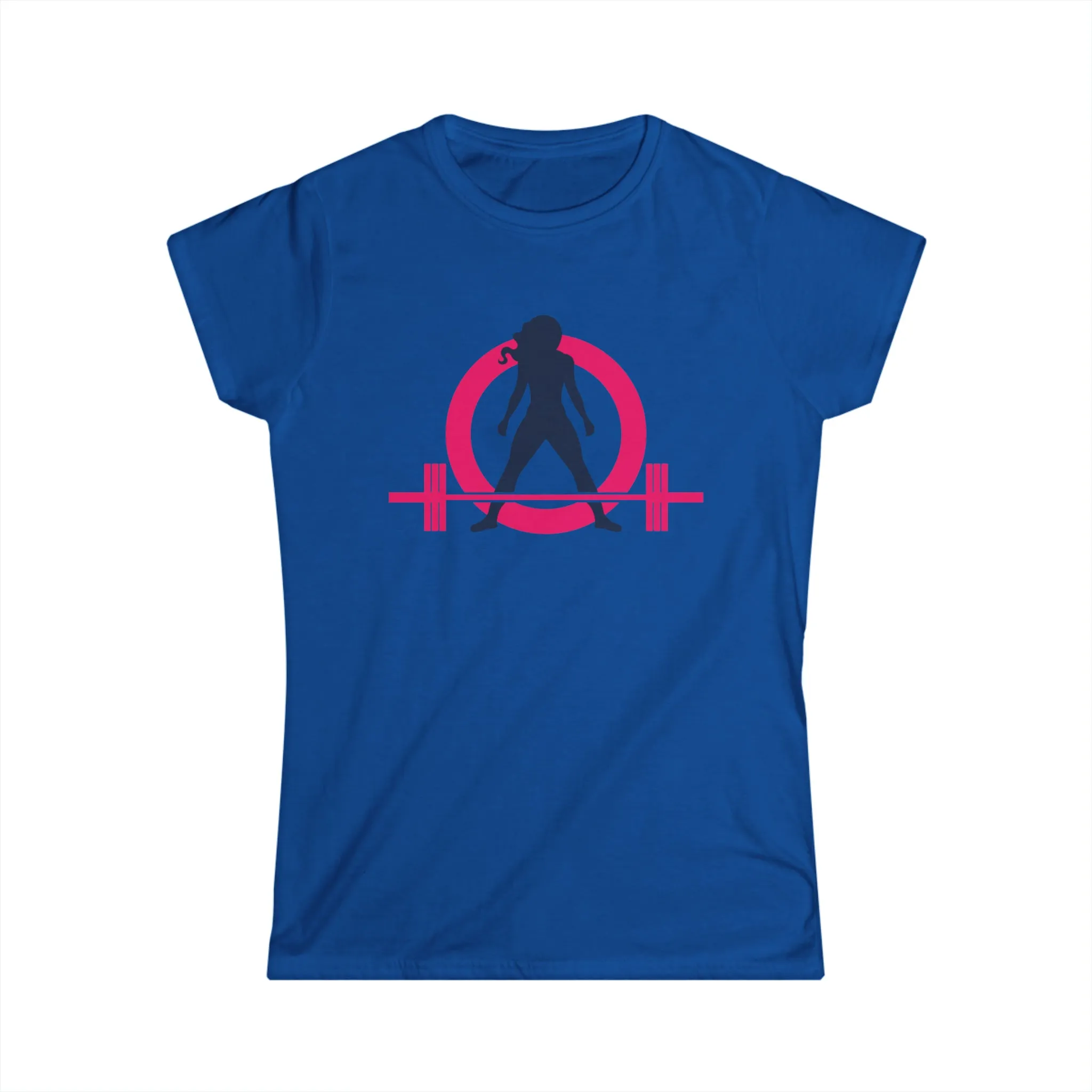 Women's Softstyle Tee - Classic Light Logo - Plain Back