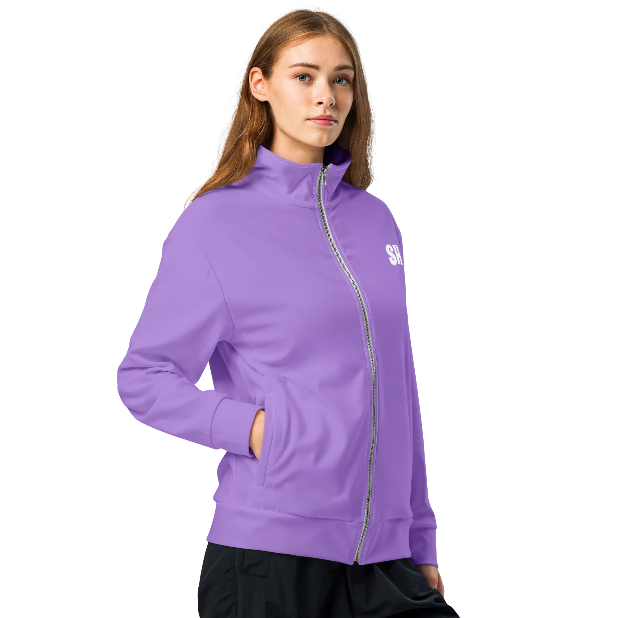 Womens track jacket - Coastal Purple