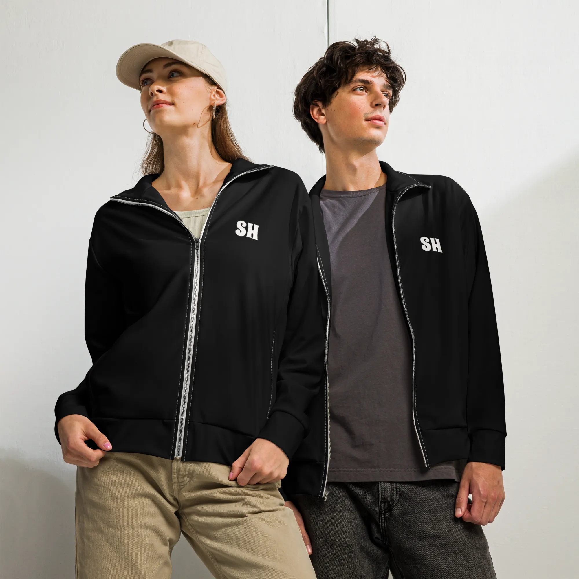 Womens track jacket - Harbor Black